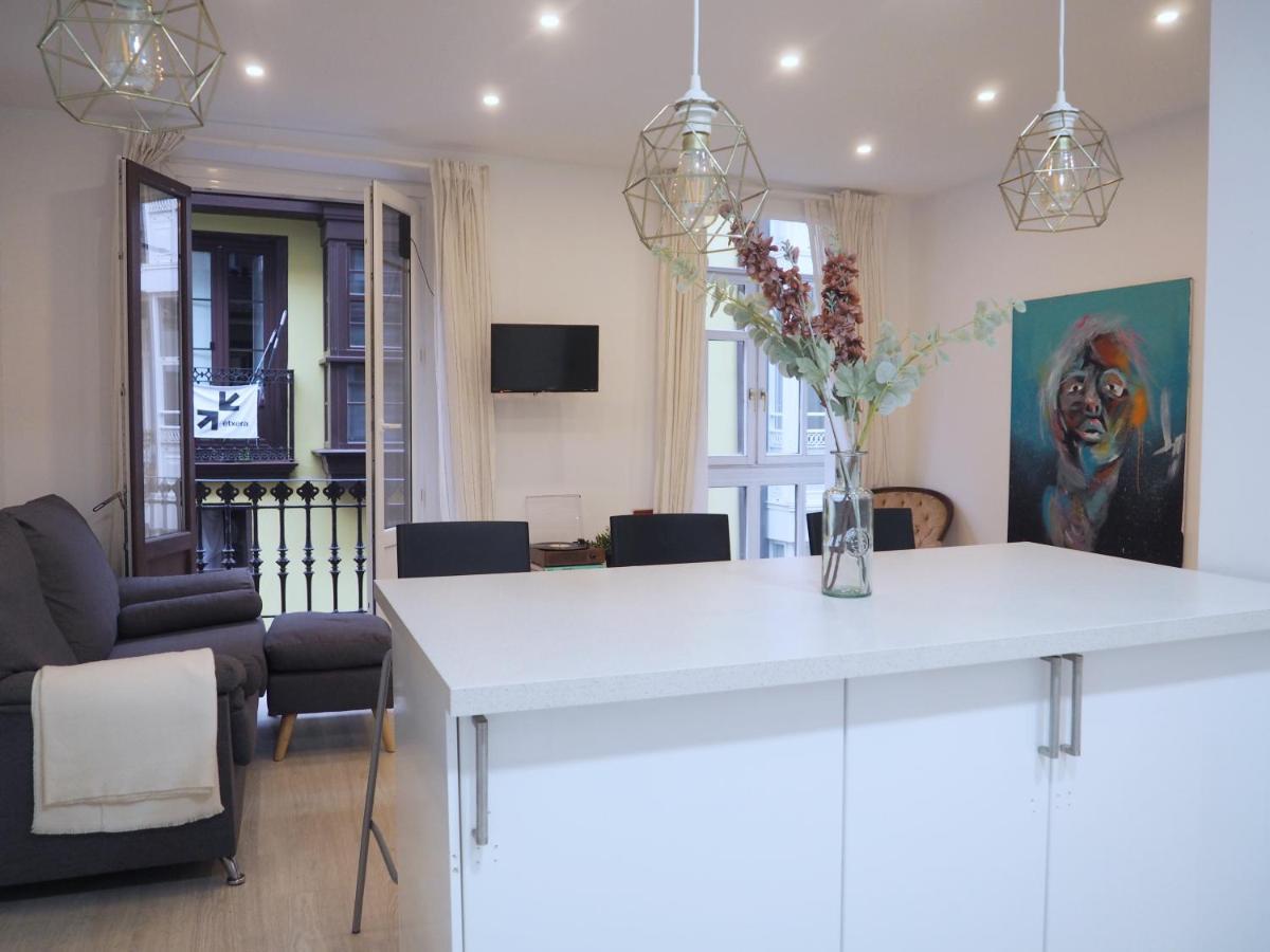Apartamento Casco Viejo Bilbao Esterno foto